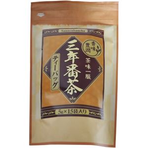 （まとめ買い）播磨園 三年番茶ティーバッグ 5g×15P×10セット