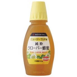 （まとめ買い）明治屋 ニュージーランド産純粋クローバー蜂蜜 300g×7セット