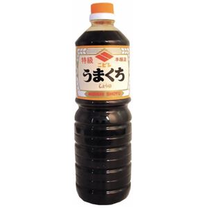 （まとめ買い）ニビシ 特級うまくち醤油 1L×12セット