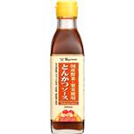 （まとめ買い）ハグルマ 国産野菜・果実使用とんかつソース 200ml×15セット