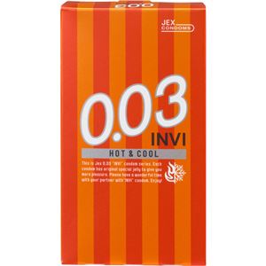 INVI 0.03 ホット&クール 8個入り - 拡大画像