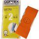 (まとめ買い)GONTEX 膝貼足2 GTCT005HOR オレンジ 幅7.5cm×長さ56cm 膝や太腿サポート用カットテープ×5セット