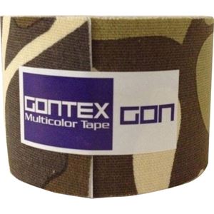 （まとめ買い）GONTEX Multicolor Tape GTRT009MSS 迷彩 幅5cm×長さ5m 伸縮性ロールテープ×4セット - 拡大画像