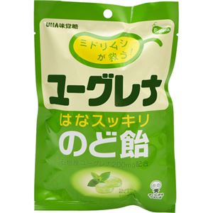 （まとめ買い）UHA味覚糖 ユーグレナのど飴 71g×6袋×10セット