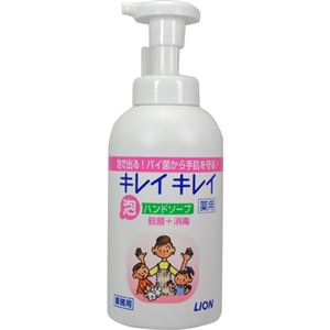 （まとめ買い）キレイキレイ 薬用泡ハンドソープ 550ml×6セット