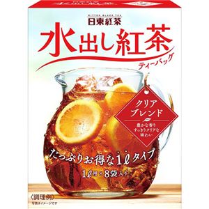 （まとめ買い）日東紅茶 水出し紅茶 クリアブレンド 8袋(8g×8袋)×18セット