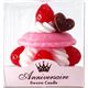 (まとめ買い)kameyama candle house(カメヤマキャンドルハウス) マカロンケーキキャンドル ピンク×10セット
