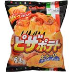 （まとめ買い）【ケース販売】カルビー ピザポテト 63g×12袋×4セット