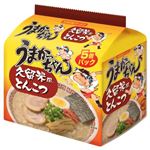 （まとめ買い）うまかっちゃん 久留米風とんこつ 5個パック 470g×14セット