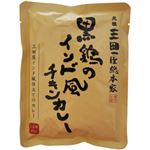 （まとめ買い）黒鶏のインド風チキンカレー 1人前200g×9セット