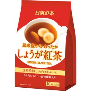 （まとめ買い）日東紅茶 しょうが紅茶 10袋(10g×10袋)×14セット