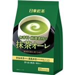 （まとめ買い）日東紅茶 無香料・厳選素材の抹茶オーレ 10本入×15セット
