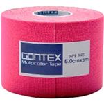 （まとめ買い）GONTEX Multicolor Tape GTRT004PKS ピンク 幅5cm×長さ5m 伸縮性ロールテープ×4セット