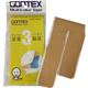 (まとめ買い)GONTEX 足首貼足3 GTCT006ABG ベージュ 横39.5cm×縦27.3cm 足首捻挫予防用カットテープ×4セット
