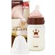 (まとめ買い)テテオ 授乳のお手本 哺乳びん耐熱ガラス製 160ml SSサイズ乳首付×2セット