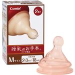 （まとめ買い）テテオ 授乳のお手本 乳首 Mサイズ2個入×5セット