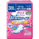 （まとめ買い）ポイズ肌ケアパッド 超吸収ワイド 女性用 12枚入×5セット