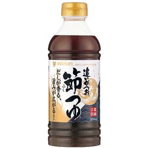 （まとめ買い）ミツカン 追いがつおつゆ 節つゆ 2倍濃縮 500ml×11セット