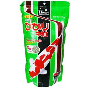 （まとめ買い）錦鯉のえさ ひかり・中粒 500g×4セット