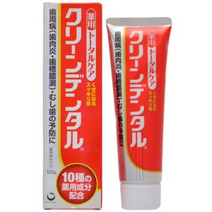 （まとめ買い）クリーンデンタル 100g×8セット