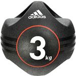 adidas(アディダス) デュアルグリップ メディシンボール 3kg ADBL-10412