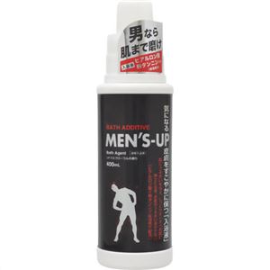 （まとめ買い）MEN’S-UP 液体入浴液 シトラスフローラルの香り 400ml×4セット - 拡大画像