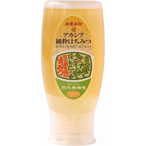 （まとめ買い）鈴木養蜂場 アカシア蜂蜜プッシュボトル 500g×4セット