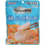 食事は楽し やわらかお魚料理 海鮮しんじょの甘酢あんかけ HA54 100g (区分1/容易にかめる)×28セット