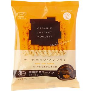 （まとめ買い）【ケース販売】創健社 有機即席ラーメン(スープなし) 75g×20個×2セット