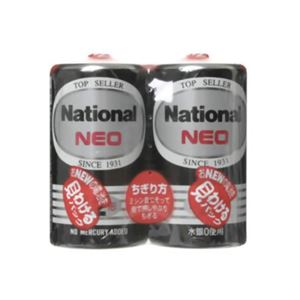パナソニック ナショナルネオ黒マンガン乾電池 単2形 2本パック×16セット