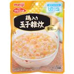 明治 やわらか食 鶏入り玉子雑炊 100g(区分3/舌でつぶせる)×24セット