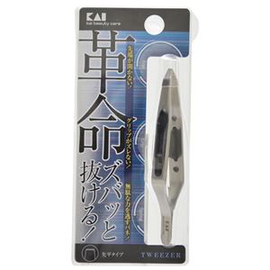 革命 キャッチャー毛抜き 先平×4セット