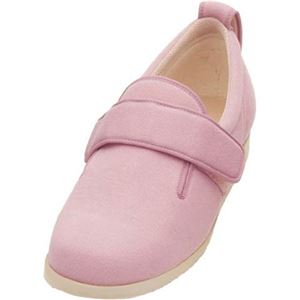 あゆみシューズ ダブルマジックII 11E 左足用 ピンク 7029 L