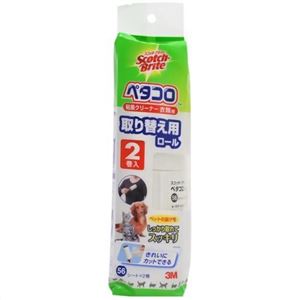 スコッチ・ブライト ペタコロ衣類用 ペット 取替用ロール 56シート×2巻×7セット