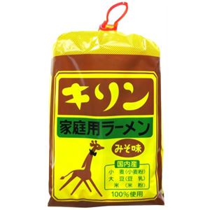 （まとめ買い）小笠原製粉 キリンラーメン みそ味 6食詰×15セット - 拡大画像