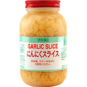 （まとめ買い）ユウキ食品 業務用 生にんにくスライス 1kg×4セット