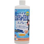 （まとめ買い）niwaQ ケスコ 魔法のバイオ消臭・除菌スプレー つめかえ用 500ml×3セット