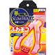 (まとめ買い)【数量限定】夢みるここちのスリムウォーク ふわモコ美脚 くつろぎ&おやすみ用 ロング つま先あり ふんわりピンク S-M×3セット