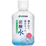 （まとめ買い）【ケース販売】伊藤園 磨かれて、澄みきった炭酸水 265ml×24本×2セット