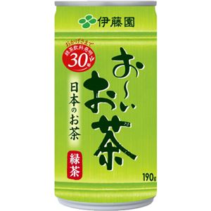 【ケース販売】伊藤園 おーいお茶 緑茶 190g×30本