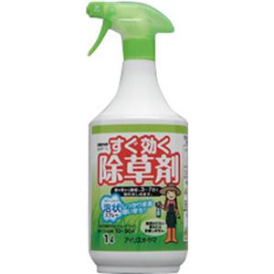 （まとめ買い）アイリスオーヤマ すぐ効く除草剤スプレー 1L SJSP-1L×5セット