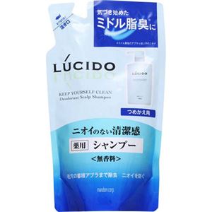 （まとめ買い）ルシード 薬用スカルプデオシャンプー つめかえ用 380ml×4セット