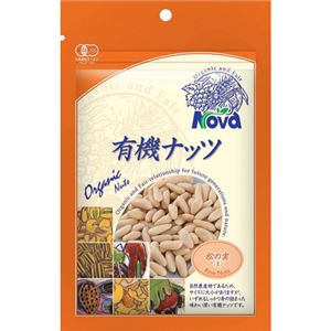 （まとめ買い）NOVA 有機松の実 60g×6セット