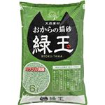 （まとめ買い）おからの猫砂 緑玉 6L×10セット