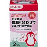 （まとめ買い）チュチュベビー 哺乳びん用乳首 広口タイプ 2コ入×4セット