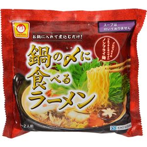 （まとめ買い）【ケース販売】鍋のしめに食べるラーメン 70g×10袋×17セット - 拡大画像