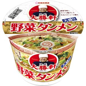 （まとめ買い）【ケース販売】池袋大勝軒 野菜タンメン 大盛り 111g×12個×6セット - 拡大画像