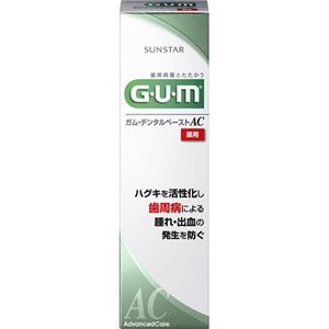 （まとめ買い）GUM(ガム) 薬用デンタルペーストAC 90g×6セット