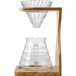 ハリオ V60オリーブウッドスタンドセット VSS-1206-OV