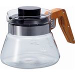 ハリオ コーヒーサーバー400 VCW-40-OV オリーブウッド 400ml